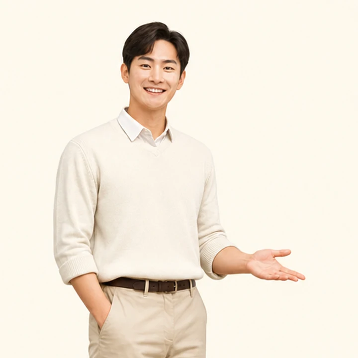 신용불량자 아반떼 장기렌트 상담 신청을 안내하는 담당자